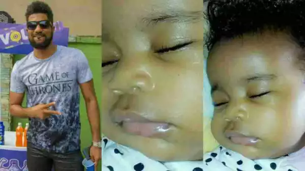  "Wetin Self, You Too Fine Jare" - Thin Tall Tony Gushes Over His Cute Daughter 